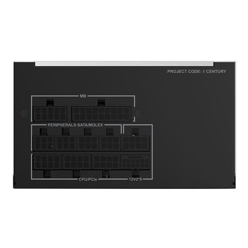 Montech CENTURY II 750 Watt 80 Plus Gold ATX Fully Modular Power Supply - ATX 3.1 Compatib — vista 3