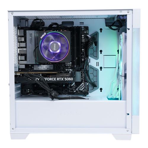 PowerSpec G537 Gaming PC
 AMD Ryzen 5 7500X3D 4.0GHz Processor;  NVIDIA GeForce RTX 5060 8 — vista 3