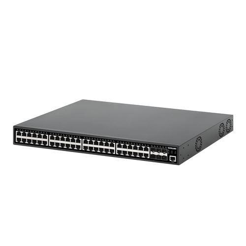 Intellinet 54-Port L2 Fully Managed PoE Switch with 48 Gigabit Ports and 6 SFP Uplinks — vista 3