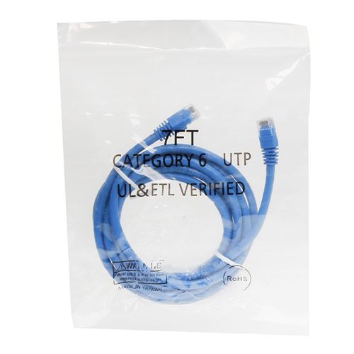 PPA 7 Ft. CAT 6 Snagless Ethernet Cable - Blue — vista 3