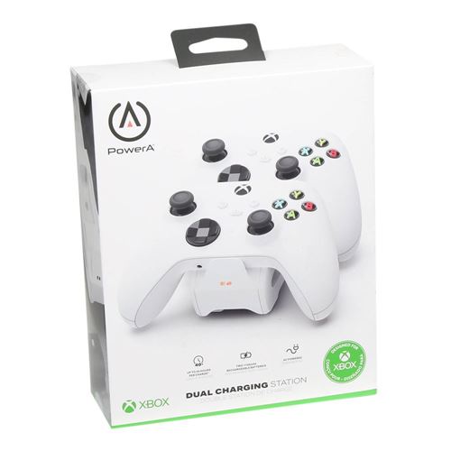 PowerA Dual Charging Station for Xbox Series X/S Controllers - Black — vista 3