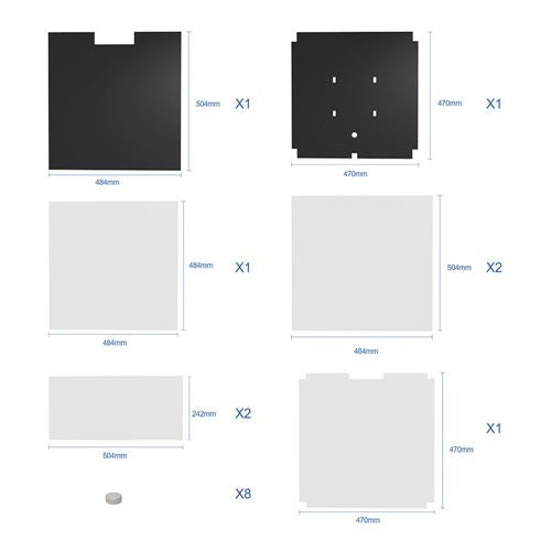 VORON V2.4 Panels Kit Parts Set For Voron 2.4 3D Printer — vista 3
