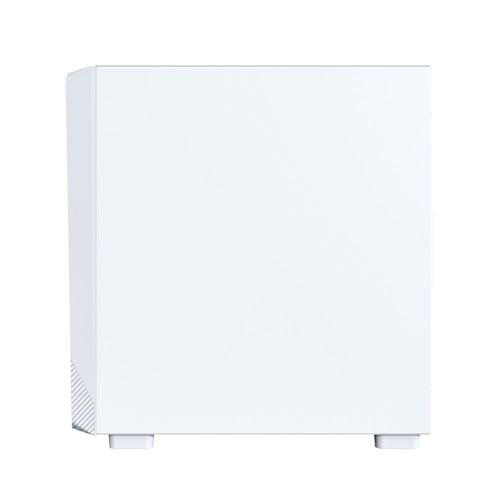 Montech X5 Tempered Glass ATX Mid-Tower Computer Case - White — vista 3