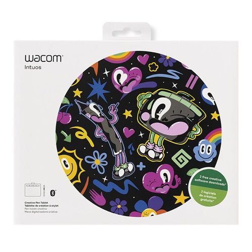 Wacom Intuos Creative Pen Bluetooth Tablet Small - Black — vista 3