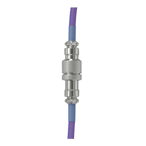 Glorious Coiled USB-C Artisan Braided Keyboard Cable for Mechanical Gaming Keyboards - Neb — vista 3