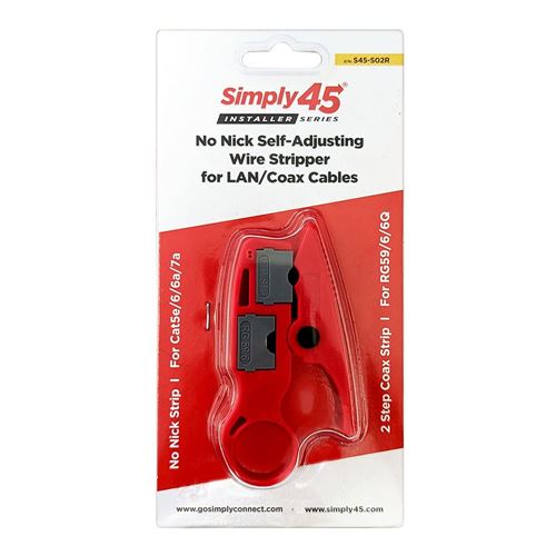 Installer Series No Nick Wire Stripper for Cat5e/6/6a and coaxial cables RG59/6/6Q — vista 3