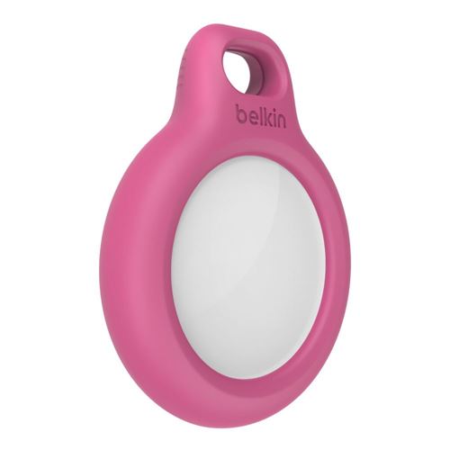 Belkin Secure Holder with Key Ring for AirTag - Pink — vista 3