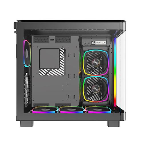 Montech KING 95 Pro Tempered Glass ATX Mid-Tower Computer Case - Black — vista 3