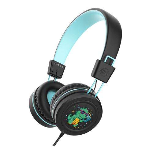 MEE Audio KidJamz Safe Listening Headphones - Black — vista 3