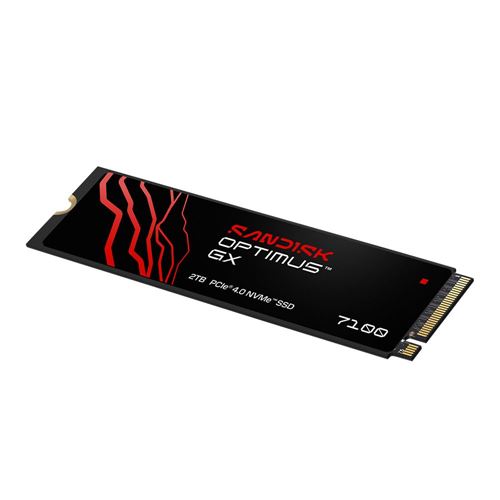 Sandisk Optimus GX 7100 2TB BiCS TLC 3D CBA NAND PCIe Gen 4 x4 NVMe M.2 Internal SSD — vista 3