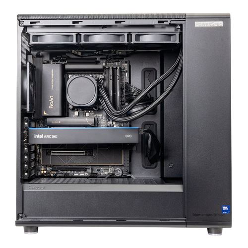 PowerSpec AI70 Workstation
 Intel Core Ultra 7 270K Plus 3.2GHz Processor;  Intel Arc Pro  — vista 3