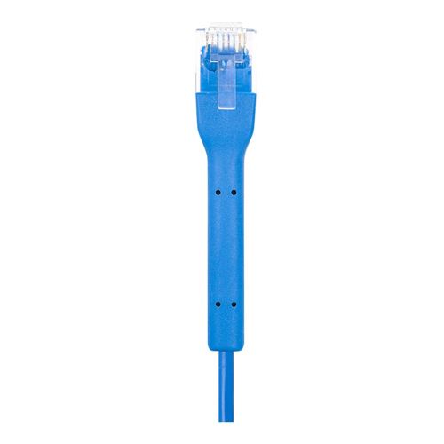 Intellinet Cat6 Stranded U/UTP FlexiBoot Slim Network Ethernet Cable 5ft.10-Pack-Blue — vista 3