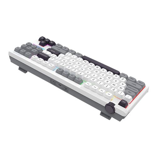 Redragon OTIIM MCK729 PRO 80% Wireless Mechanical Gaming Keyboard - White/Gray — vista 3