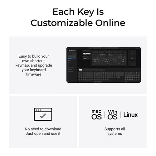 Keychron B1 Pro Wireless Scissor Keyboard - Space Gray — vista 3