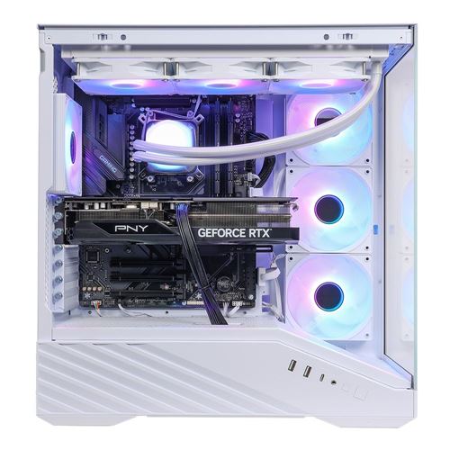 PowerSpec G767 Gaming PC
 AMD Ryzen 7 9800X3D 4.7GHz Processor;  NVIDIA GeForce RTX 5070 T — vista 3