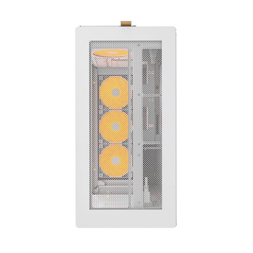 Montech HS02 PRO Tempered Glass ATX Mid-Tower Computer Case - White — vista 3