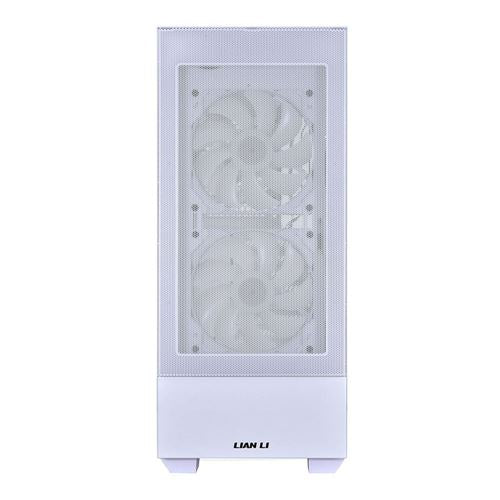 Lian Li Lancool 205 Mesh Type C Tempered Glass ATX Mid-Tower Computer Case - White — vista 3