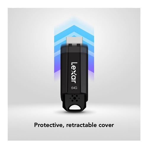 Lexar 64GB JumpDrive S80 USB 3.2 Gen 1 USB-A Flash Drive — vista 3
