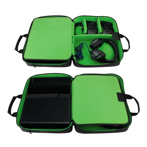 Accessory Power USA GEAR Xbox Travel Bag Compatible - Green
 Xbox One and Xbox 360;  Water — vista 3