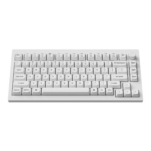Keychron V1 Ultra 8K Wireless Custom Mechanical Keyboard Knob Version - White — vista 3