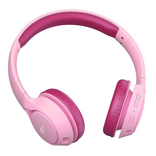 MEE Audio KidJamz KJ45BT Children Bluetooth Wireless Headphones - Pink/Magenta — vista 3