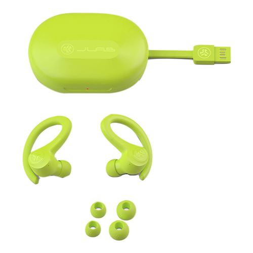 JLab Go Air Sport True Wireless Bluetooth Workout Earbuds - Neon Yellow
 C3 Clear Calling; — vista 3