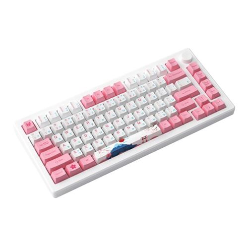 Akko MOD007B PC Tokyo Wireless Keyboard
 Kailh Sakura Pink Magnetic Switch — vista 3