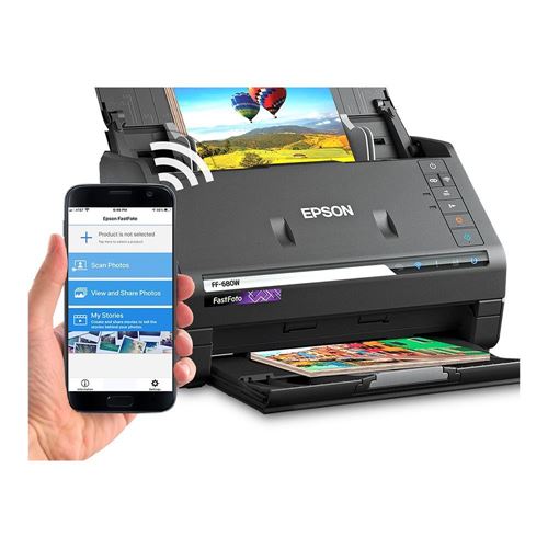 Epson FastFoto FF-680W Wireless High Speed Photo Scanning System — vista 3