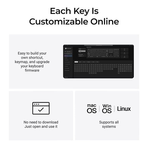 Keychron B6 Pro Wireless Scissor Keyboard - Ivory White — vista 3