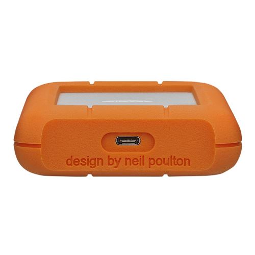 LaCie Rugged 5TB USB-C External Hard Drive — vista 3