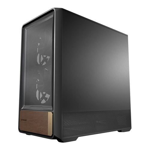 Okinos Air Cross ATX Mid-Tower Tempered Glass Computer Case - Black — vista 3