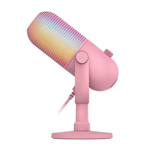 Razer Seiren V3 Chroma RGB USB Condenser Microphone - Quartz Edition — vista 3