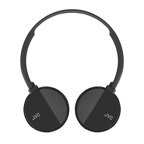 JVC Flats Wireless Bluetooth Headphones - Black
 Inline Microphone;  Up to 17 Hours Listen — vista 3