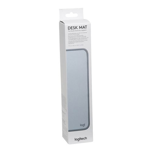 Logitech Desk Mat Studio Series - Mid Gray — vista 3