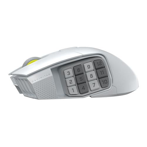Corsair Scimitar Elite Wireless SE Gaming Mouse - White — vista 3