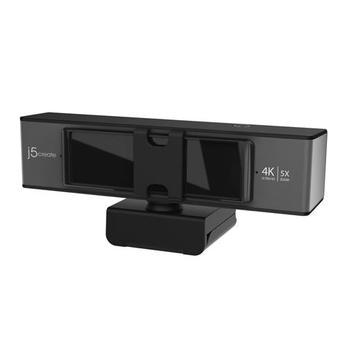 j5create JVCU435 4K ULTRA HD Webcam with 5x Digital Zoom Remote Control macOS / Windows /  — vista 3