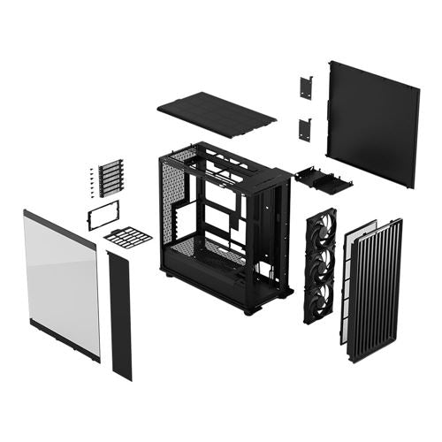 Fractal Design North XL Momentum Edition eATX Full Tower Computer Case - Black — vista 3