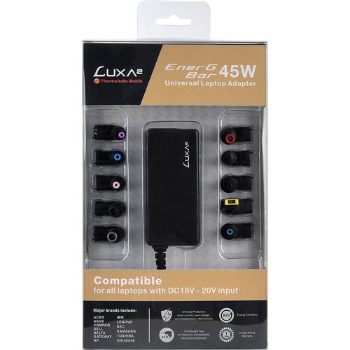Thermaltake Luxa2 EnerG Bar 45W Universal Laptop Adapter — vista 3