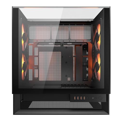 Cougar OmnyX RGB Tempered Glass ATX Mid-Tower Computer Case - Black — vista 3