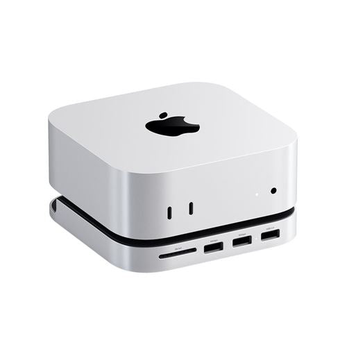 Satechi Stand & Hub with M.2 SSD Enclosure for Apple Mac Mini M4 — vista 3
