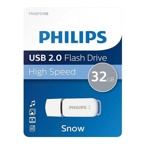 Philips 32GB USB 2.0 Flash Drive - Snow Grey — vista 3