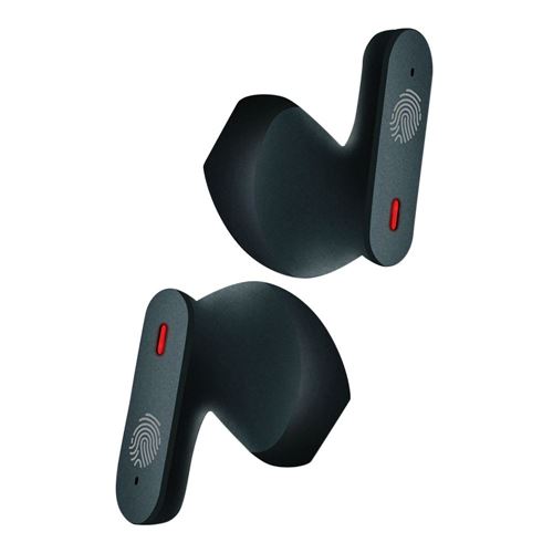 RCA Wave-78 True Wireless Bluetooth Earbuds - Black — vista 3