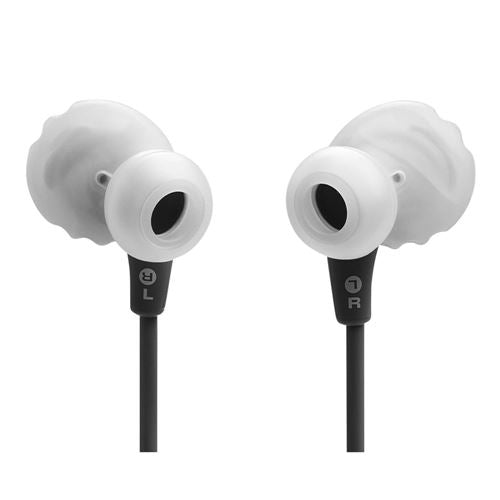JBL Endurance Run 3 Wired Earbuds - Black/Gray — vista 3