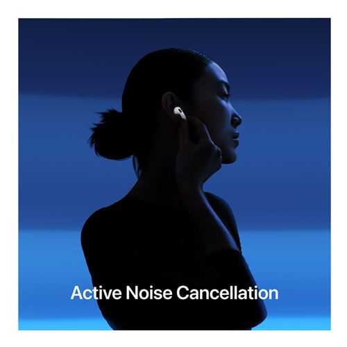 Audífonos Apple AirPods 4 MXP93LL/A True Wireless - Cancelación Activa de Ruido - Bluetooth - IP54 - — vista 3