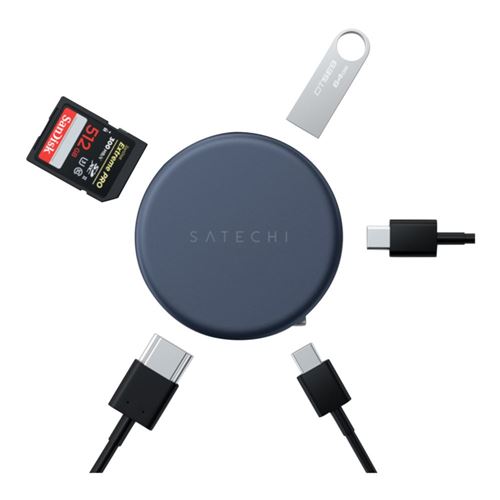 Satechi OTG 5-IN-1 MPA - INDIGO — vista 3