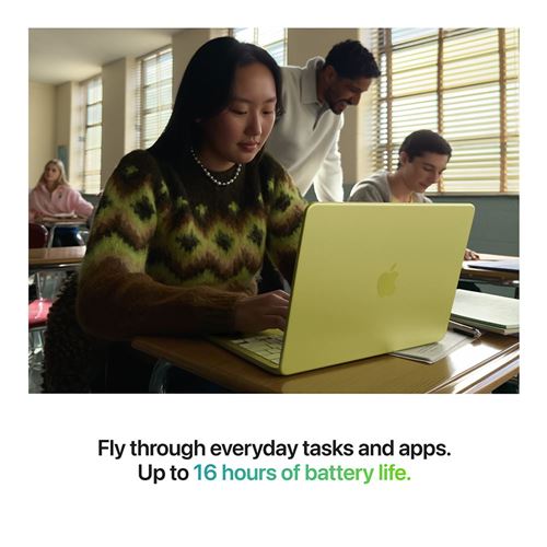 Laptop Apple MacBook Neo 13 MHFA4LL/A Pantalla 13" - A18 - 8GB Memoria - 256GB SSD - 5-Core GPU - Si — vista 3