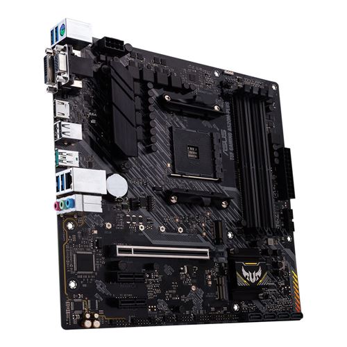 ASUS A520M-PLUS TUF GAMING WIFI AMD AM4 microATX Motherboard — vista 3