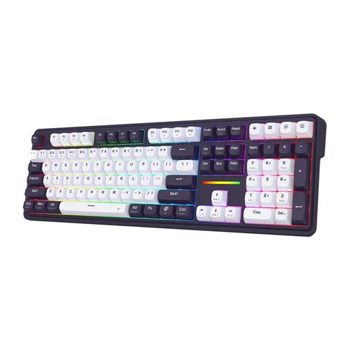 Redragon ANTONIUM MCK745 PRO Wireless Mechanical Gaming Keyboard - Purple — vista 3