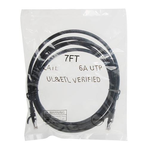 PPA 7 Ft. CAT 6 Snagless Ethernet Cable - Black — vista 3