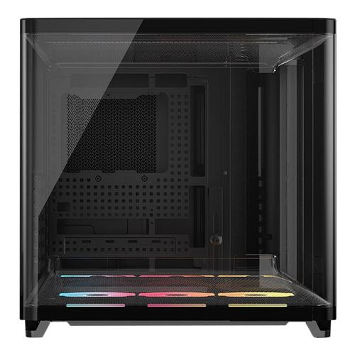 Corsair Air 5400 RS-R ARGB Panoramic Tempered Glass ATX Mid-Tower Computer Case - Black — vista 3